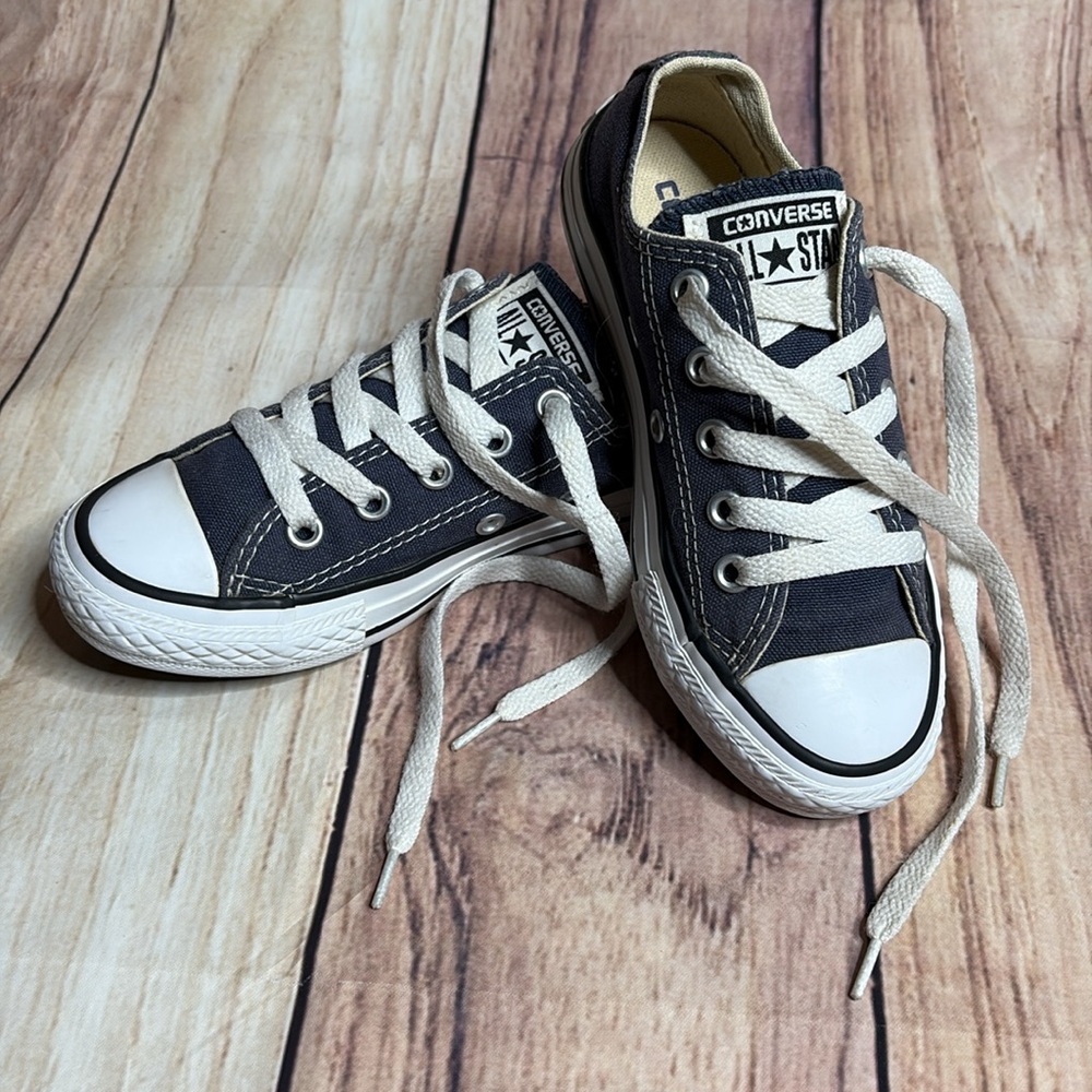 CONVERSE ALL STAR Low Tops Lace-Up Blue Size 11